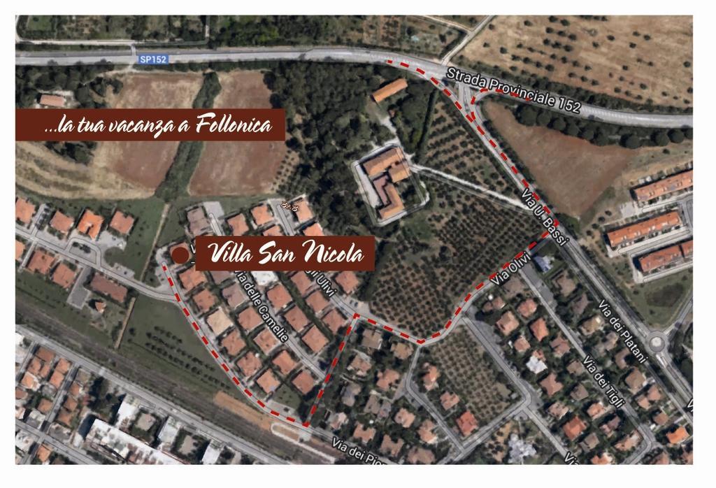 Villa San Nicola B&B Follonica Εξωτερικό φωτογραφία
